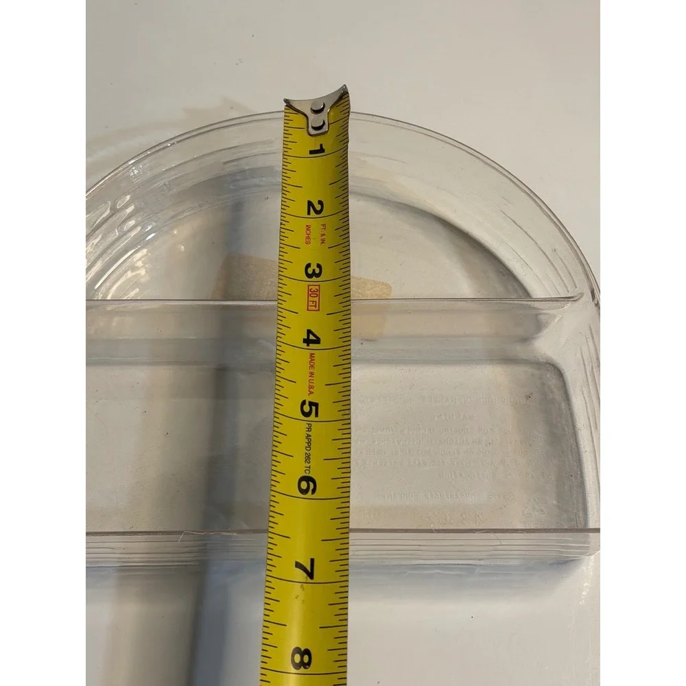 VTG Longaberger Basket Protector Clear Collector Harmony #1 Top Divided 43362‎